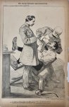 Braakensiek, Johan (1858-1940) - [Original lithograph/lithografie by Johan Braakensiek] Het nieuwe Duitsche legerwetsontwerp, 30 October 1892, 1 pp.