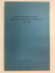 G.J.M. Vlak - Het Nederlandse Valuta-Egalisatiefonds 1936 - 1940