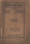 Vorrink, Koos; A.M. de Jong & P. Schumacher (red.) - De Nieuwe Stem Algemeen Onafhankelijk Maandblad der Jongeren 1e Jaargang, rrs. 1 t/m 12 Vorrink, Koos; A.M. de Jong & P. Schumacher (red.) - De Nieuwe Stem Algemeen Onafhankelijk Maandblad der Jongeren 1e Jaargang, rrs. 1 t/m 12