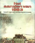 Bree, Han. van .. Lay-out van Meijster Desgin b.v .. Omslagontwerp .. Marlies Visser - Het aanzien van 1983 .. twaalf maanden wereldnieuws in beeld .. Wim Kan Overleden .. De transfer van Johan Cruijff naar Feyenoord en Enorme verkiezingsoverwinning van de Britse premier Thatcher