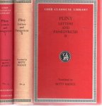PLINIUS - PLINY - Letters and Panegyricus in two volumes - I & II. Translated by Betty Radice.