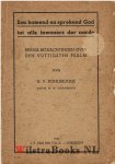 Kohlbrügge, Dr. H.F. - Een komend en sprekend God tot alle inwoners der aarde – Eenige betrachtingen over den vijftigsten psalm