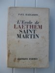 Haesaerts, Paul - L'École de Laethem-St-Martin.