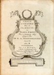 Hoffmeister, Franz Anton: - Trois sonates pour le clavecin ou piano forte avec un violon obligé. Oeuvre VI. Libro II.