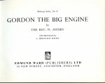 Awdry, The Rev. W. - Gordon The Big Engine