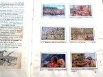  - plaatjesalbum NIJVER NEDERLAND - onze landbouw, nijverheid en handel in woord en beeld - met aquarellen en teekeningen van Andre Vlaanderen en Daan Hoeksema - uitgever Fabriek "De Bijenkorf", v/h M.K.Honig, Koog aan de Zaan 1916, 1ste druk, gebonden,
