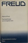 Sigmund Freud, Thomas Graftdijk (Vert.) - Psychoanalytische duiding 1 Psychopathologie van het dagelijks leven: over vergeten, verspreken, misgrepen, bijgeloof en vergissingen