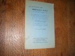 Schreiber, H. - De betekenis van Immanuel Kant. Rede uitgesproken ter gelegenheid van de 250ste gedenkdag van Kant`s geboorte