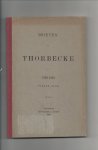 Thorbecke - Brieven van Thorbecke 1830 - 1832 Thorbecke - Brieven van Thorbecke 1830 - 1832