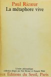RICOEUR, P. - La métaphore vive.