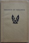 Sizoo A, Nauta D, Kuiper G, e.a. - Eenheid in veelheid  Een bundel opstellen over een aantal aan de Vrije Universiteit onderwezen wetenschappen Met krantenknipsel