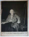 McArdell, James (1729-1765) after Mijn, George van der (1726/1727-1763) - [Original Mezzotint] J. Punt, Peintre et Graveur [portrait van schilderen graveur Jan Punt].
