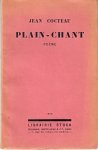 Cocteau, Jean - Plain-chant. Poème