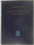 Heinrich F.J. Junker Bozorg Alavi - Persisch-Deutsches Wörterbuch