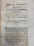 SCHELTEMA, J., - Eenige der toevoegsels gegeven aan het berigt en de beoordeling van het werk van Mr. C.A. Schaab bij de vertaling van hetzelve in het Hoogduitsch/Iets over het verschil tussen C. Dahl en C.A. Schaab aangaande de verdiensten van Peter Schoffer ...