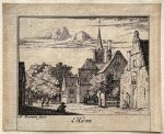 Abraham Zeeman (1695/96-1754) - Antique print, city view, 1730 | Hem, the village, published 1730, 1 p.