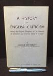 Saintsbury, George - A History of English Criticism : Being the English chapters of a history of criticism and literary taste in Europe : Revised, adapted, and supplemented