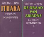 Lehning, A. - Draad van Ariadne 1 - essays en commentaren + Ithaka - essays en commentaren 2 (2 boeken in één pakket)