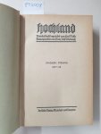 Muth, Carl und Franz Josef Schöningh (Hrsg.): - Hochland : Monatsschrift : 50. Jahrgang : 1957/58 :