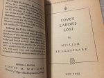 Shakespeare, Edited by; L.B. Wright - Love’s labor’s lost