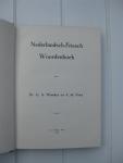 Wumkes, G.A. en Vries, A. de - Nederlandsch-Friesch Woordenboek.