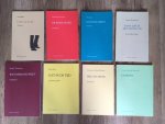 Buschman, Smon, Fekkes, Jan, Kniese, Nicoloeschja, Snelder, W. Blaize, Wies, Gobin-Eliaerts, Simonne, Heering-Moorman, Clasine, Trimbeets, Roelof - 8 dichtbundels: Toen liet je het leven los, Lopen uit de tijd, De rode hoed, Notenschrift, Gat in de tijd, Weg en weer, Etgroen, Wat niemand weet