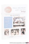 Delvaux, Paul - Auction catalogue: - Paul Delvaux veiling - Vente aux enchères - Fundraising. Vrijdag-Vendredi 14/12/2018 @ 1930. - Paul Delvaux Art News by De Vuyst.