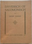 Anema Seerp - Davidisch of Salomonisch Met losse krantenknipsels