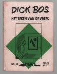 Maz - Het teken van vrees  - Dick Bos Nr 39