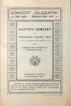 Pouishnoff, Leff: - [Programmheft] Programma seizoen 1925-1926. Hollandse Concertdirectie Dr. G. de Koos. Programma Diligentia. Piano-recital Leff Pouishnoff