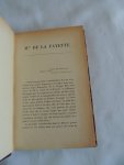 Haussonville, Le comte d'Haussonville, - Mme de la Fayette - madame de la fayette