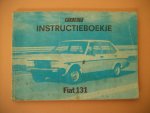  - Fiat 131 instructieboekje