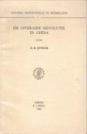 JONKER, D.R - De literaire revolutie in China. Voordracht gehouden voor het Oosters Genootschap in Nederland op 28 februari 1968