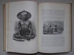 Hellwald, Friedrich von. - Natuurlijke geschiedenis van den mensch. 2 delen compleet.