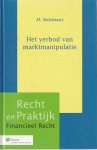 M. Nelemans - Het verbod van marktmanipulatie. Diss.