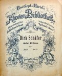 Schäfer, Dirk: - Acht Etüden für Pianoforte. Op. 3. Heft I. - Heftausgabe (Breitkopf & Härtel`s Klavier-Bibliothek = Editions Breitkopf & Härtel La  bibliothèque du pianiste = Breitkopf & Härtel`s editions The pianist`s  library)