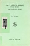 TUMMERS, H.A. - Early English effigies in England. The thirteenth century.