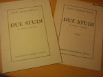 Dallapiccola; Luigi  (1904–1975) - Due Studi; per Violino e Pianoforte