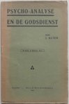 Olten J - Psycho-analyse en de godsdienst  Met een los blad 'Was ist die Psycho-Analyse?' van Olten Duits reklameblad