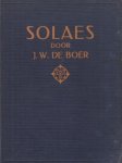 BOER, J.W. de - Solaes.