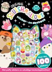 Witte Leeuw - De Super Squishy Club - Original Squishmallows sticker- en doeboek