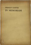Herman Gorter 10566 - In memoriam