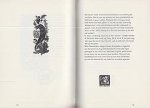 RUETER, Pam G. - Exlibris extract, met excuses en explicaties. (Met 53 originele houtgravures, van de blokken gedrukt).