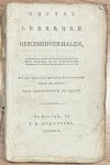 [More, H.] - School book, 1807, Children's Literature | Vijftal leerrijke geschiedverhalen, eene bijdrage tot de volkslecture. Haarlem, J. L. Augustini, 1807, 159 pp.