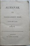 Unknown - Almanak voor Nederlandsch Indie voor het jaar 1824