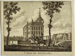 J. Bulthuis, K.F. Bendorp - Antieke prent Brabant: 't Huis te Heukelom.