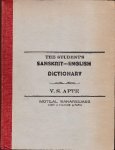 Apte, V.S. - The Student's Sanskrit-English Dictionary