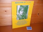 Cartens, Daan (red.) e.a. - BZZLLETIN 127. juni 1985 Interviews met Boudewijn Buch en Rudolph Wurlitzer e.a.