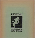 Theo Van Doesburg - Stijl. Maandblad gewijd aan de moderne beeldende vakken en kultuur' 3de jaargang.