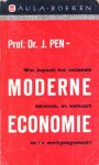 Pen, Prof.dr. J. Pen - Moderne economie. Wat bepaalt het nationale inkomen, de welvaart en de werkgelegenheid?